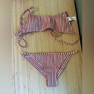 Roxy Striped Bikini